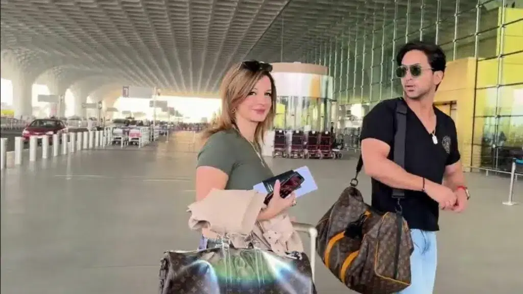 Sussanne Khan And Arslan Goni