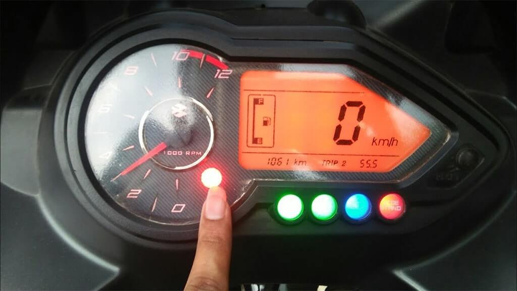 Bajaj pulsar 150Display