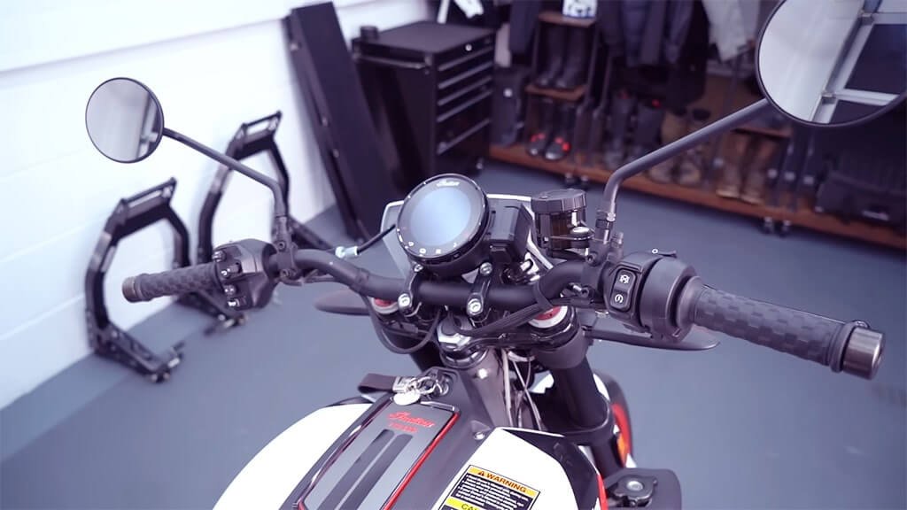 Indian FTR 1200 Display