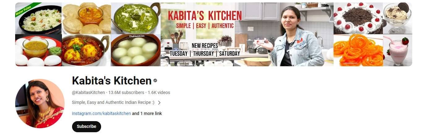 Kabita Kitchen YouTube