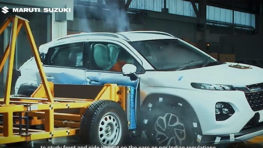 Maruti Fronx Crash Test
