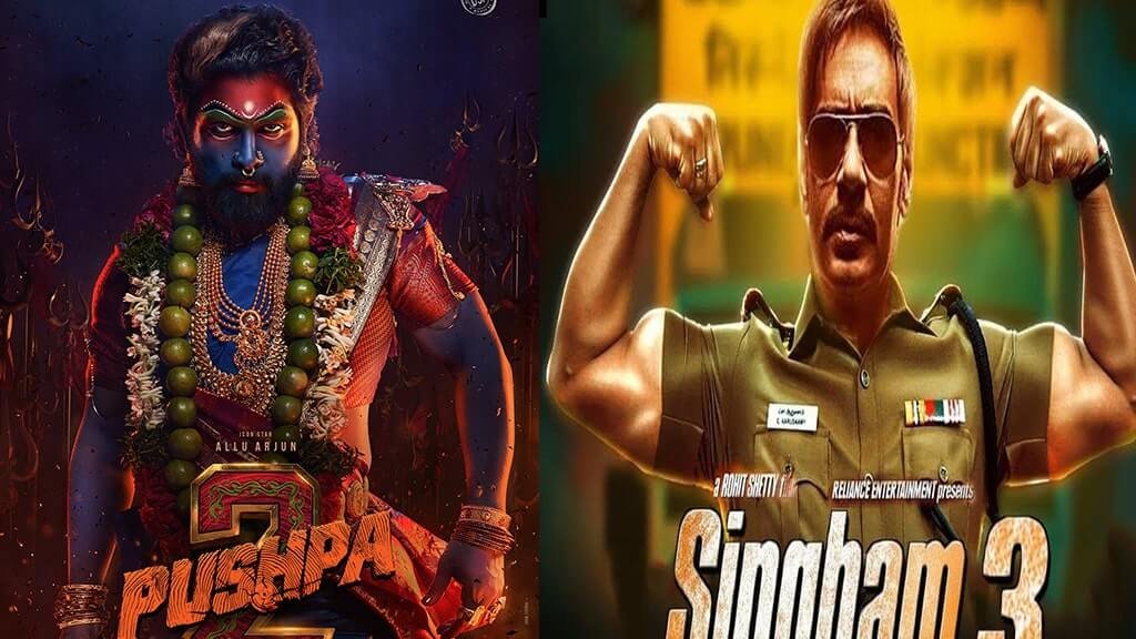 Pushpa 2 Vs Singham 3