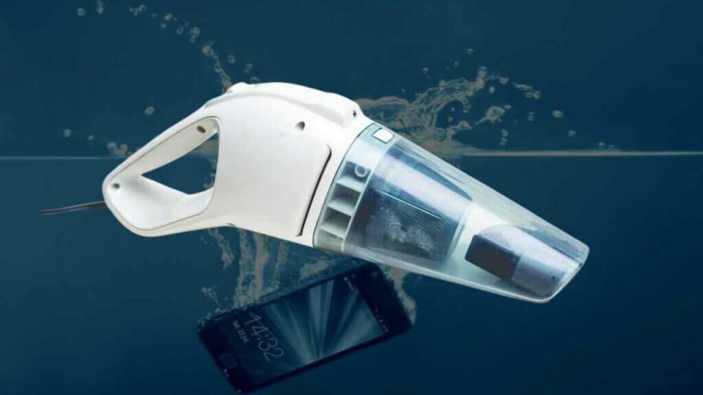Save Phone From Water By Vaccum Cleaner