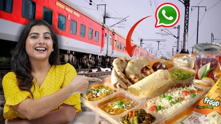 Train Food Through WhatsApp
