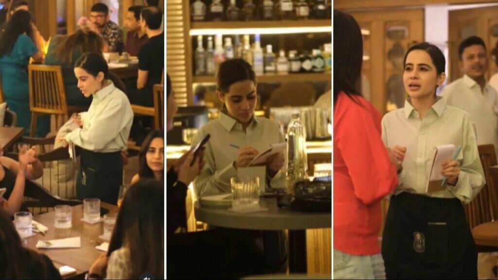 Uorfi Javed Waitress Video Vira