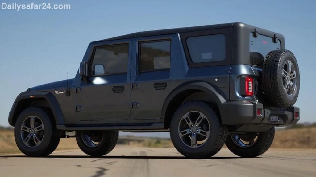 5 Door Mahindra Thar Design