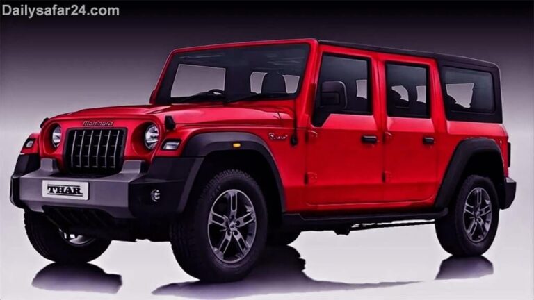 5 Door Mahindra Thar Launch Date In India