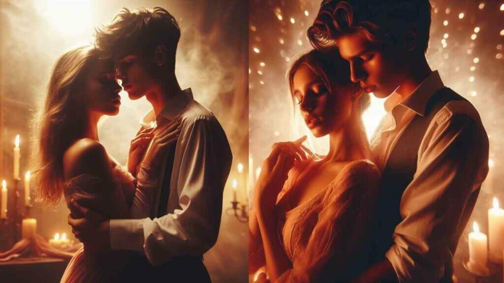 Romantic Love AI Image Ki Kora Banai