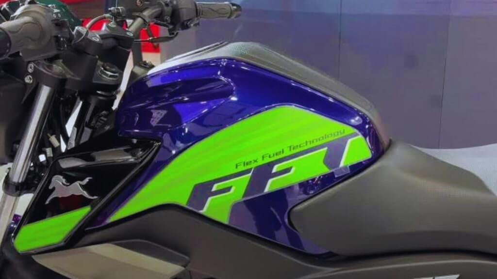 TVS Raider 125 Flex Fuel Design