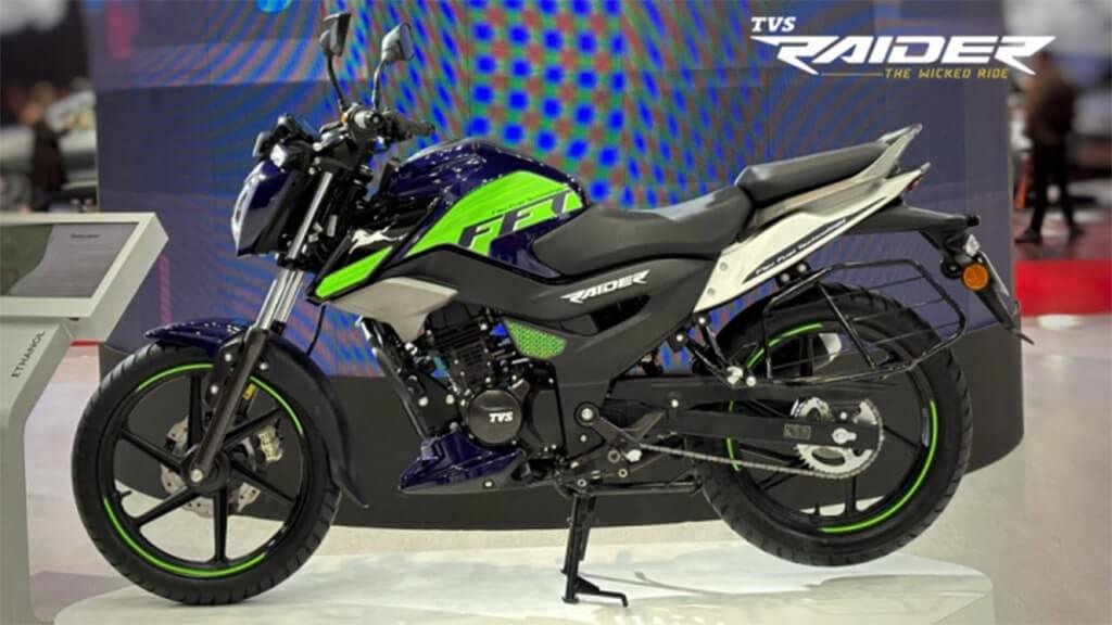TVS Raider 125 Flex Fuel Design