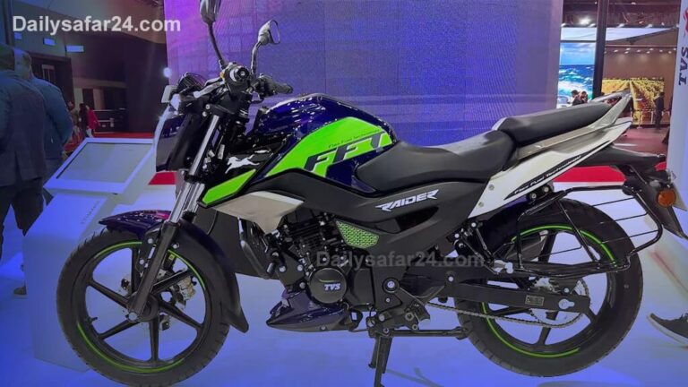 TVS Raider 125 Flex Fuel Price In India