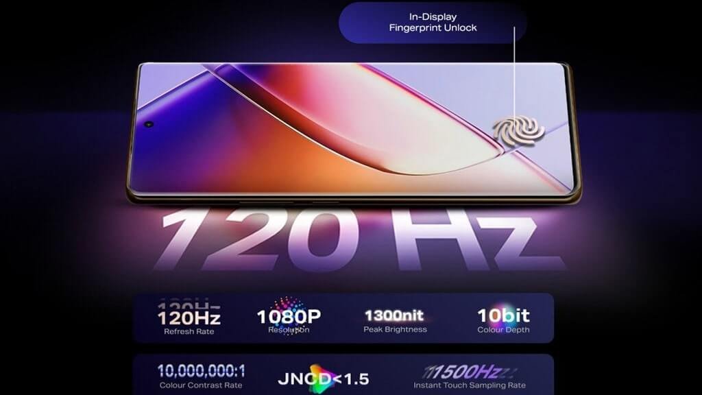 Infinix Note 40 Pro Display