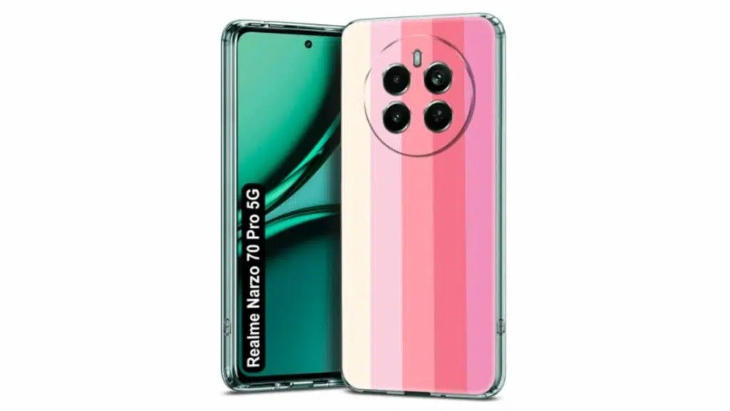 Nainz Printed Back Cover Case Compatible for Realme NARZO 70 Pro 5G